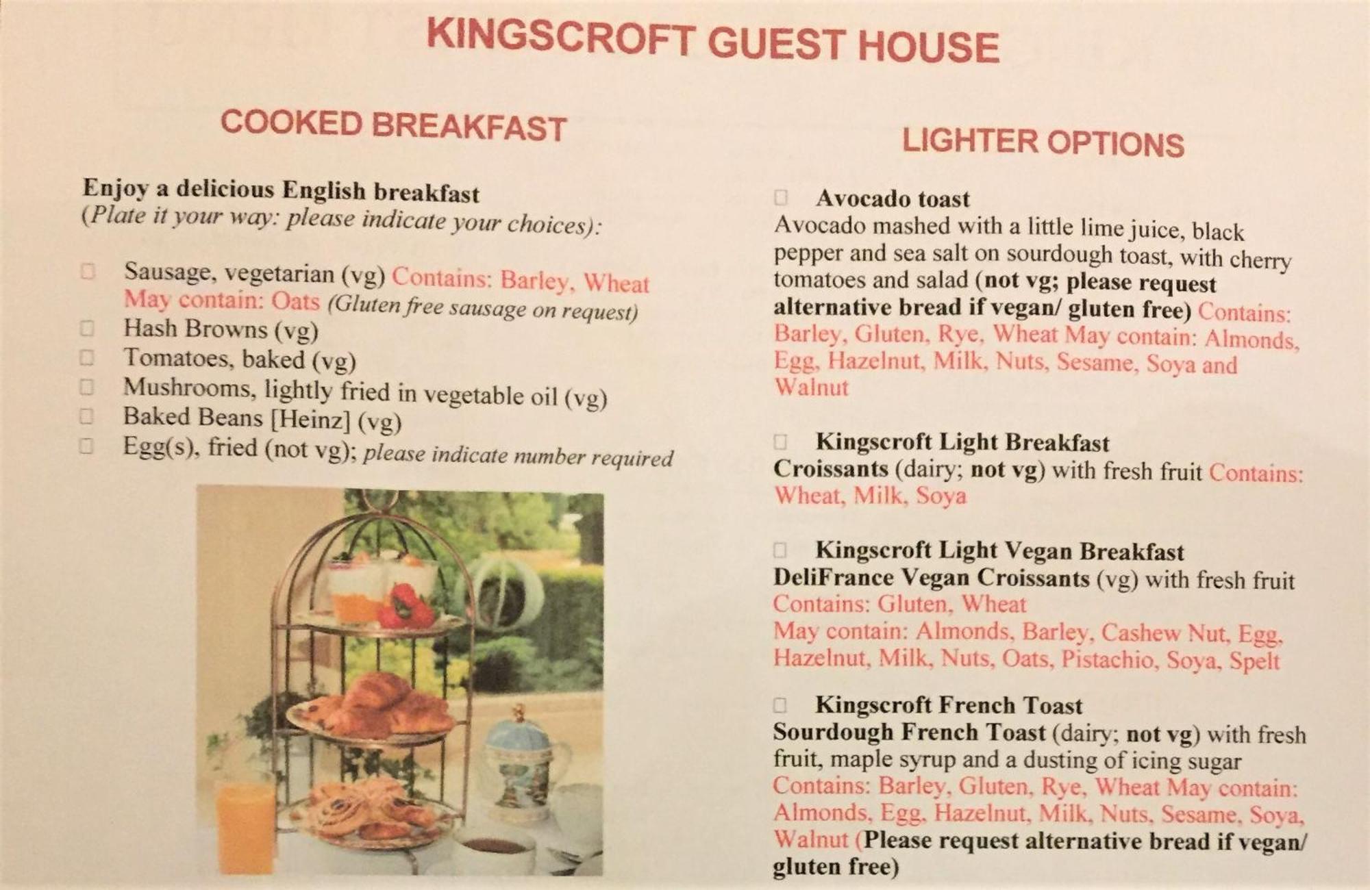 Kingscroft Otel Buxton  Dış mekan fotoğraf